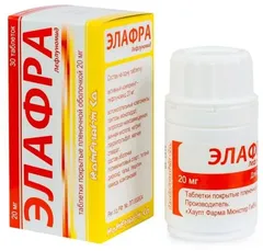 ЭЛАФРА таб 10мг х30 Румыния Rompharm
