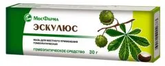 ЭСКУЛЮС мазь гом. 30г Россия Московская ФФ