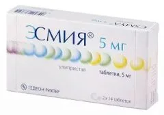 ЭСМИЯ таб 5мг х28 Венгрия Gedeon Richter