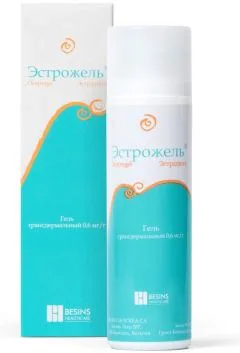 ЭСТРОЖЕЛЬ гель 0,06% 80г (с дозирующим устройством) Франция Besins-Iscovesco