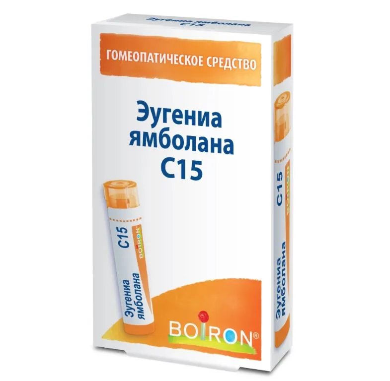 ЭУГЕНИА ЯМБОЛАНА C15 гранулы 4г Франция Laboratories Boiron