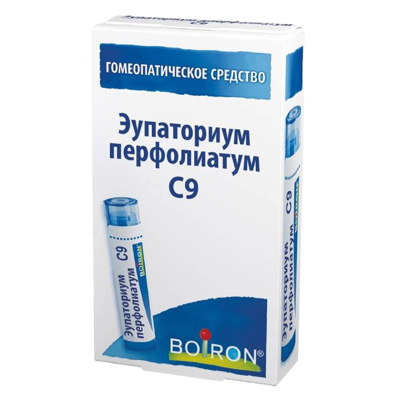 Эупаториум перфолиатум С9 гранулы гом. 4г Франция Laboratories Boiron