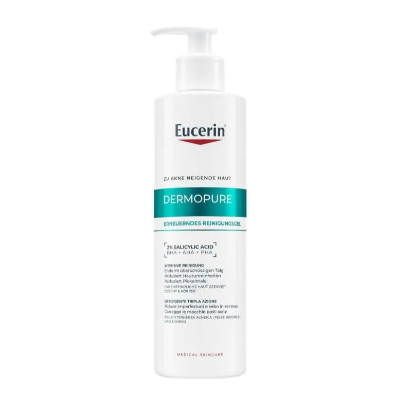 ЭУЦЕРИН DERMOPURE CLINICAL ГЕЛЬ ДЛЯ ГЛУБОКОГО ОЧИЩЕНИЯ С КИСЛОТАМИ ДЛЯ ПРОБЛЕМНОЙ КОЖИ 40мл Германия Beiersdorf