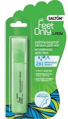 SALTON FEET COMFORT LADY АНТИПЕРСПЕРАНТ ДЛЯ НОГ 2В1 150мл Россия Арнест