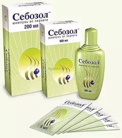 ШАМПУНЬ СЕБОЗОЛ 5мл х5 Россия Дионис
