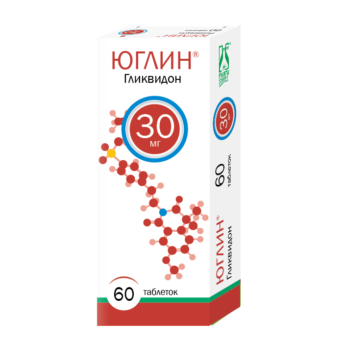 ЮГЛИН таб 30мг х60 Россия Фармасинтез